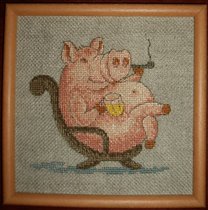 Сувенир в коллекцию свиней
