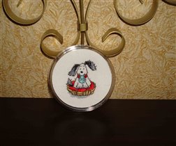 подстаканник. собачка