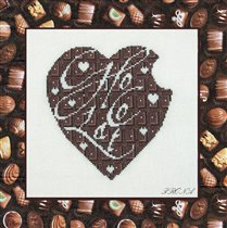 Шоколадное сердце