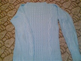 Голубой свитерок