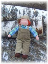 Вальдорфская кукла-мальчик