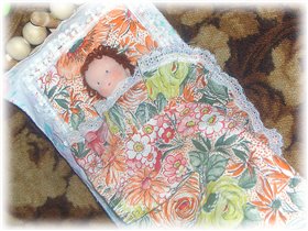 Вальдорфская куколка-малышок