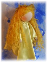 Вальдорфская кукла-марионетка Солнышко