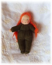 Вальдорфская кукла-малышка