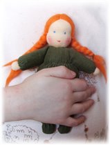 Вальдорфская кукла-малышка