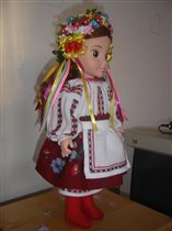 Кукла  вид сбоку
