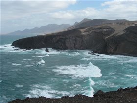 Дикое побережье Кофете утром