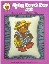 Spring Bonnet Bear - April