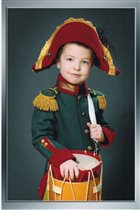 Сашок военный барабанщик