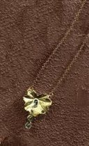 Ladys Mantle Petite Pendant Necklace