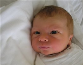 Первый взгляд широко открытыми глазами