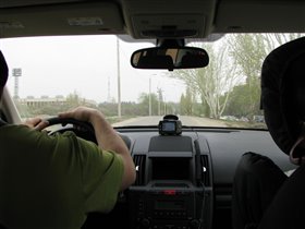 Волгоград. Мамаев курган видели только из машины.