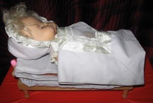 матрасик, подушка, одеяло, кукла
