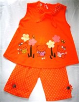 оранжевый костюмчик