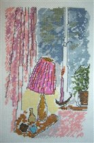 Вечер в городе (Лампа на окне)