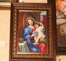 Мадонна с виноградом, художник Пьер Минар, дизайн Солярия