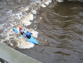 Соревнования на реке Тепле