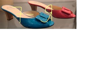 розовые шлепки А-ба 38р. идут на 37р.