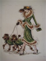 Anchor Maia 01070 Prancing Poodles 