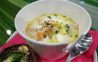 Суп рыбный  со сливками (финский рецепт)