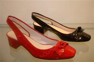 Альба красные лаковые 38 р-р