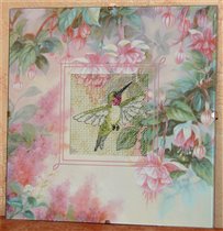 Колибри и фуксия - 72715 (Hummingbird Grace) 