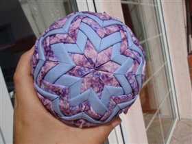 Заготовка - фиолетово-синий шар