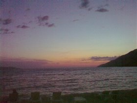 Остров Брач, заход солнца