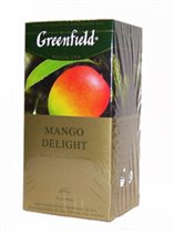 Чай 'Gre*enfield' белый Mango Delight китайский 25x1,8г в инд/уп