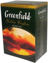 Чай Greenfield 'Golden Ceylon',черный 100г. - листовой