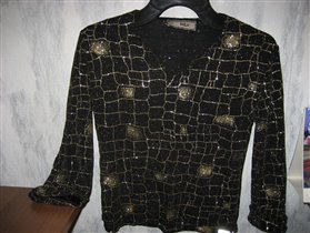 Нарядная кофточка с люрексом Франция р-р 2 (44)