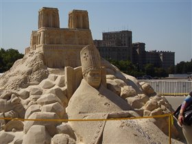 Песчаная скульптура Харьков