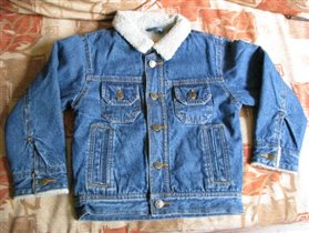 Джинсовка теплая рост 116-122