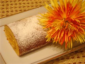 лимонный рулет