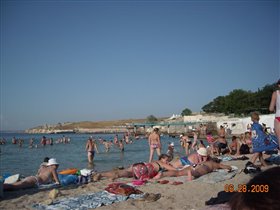 Пляж 'Песочный' в Севастополе