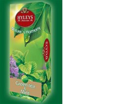 «Green Tea & Mint» / «Зеленый чай с мятой» - пакетики, 25 шт. по 1,5 г.