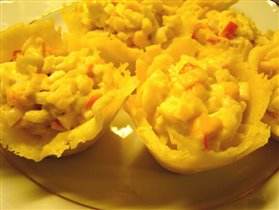 сырные корзиночки