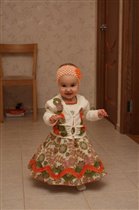 так Женя встречала гостей