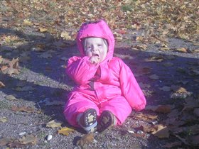 Осень золотая. 9 мес и 9 дн