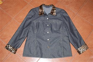 Джинсовая куртка 50-52