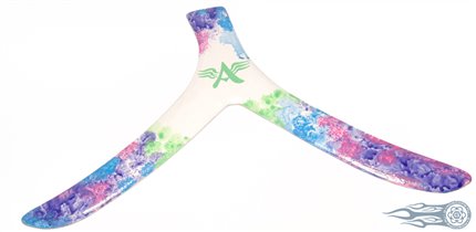 Бумеранг разноцветный, очень красивый  48 см