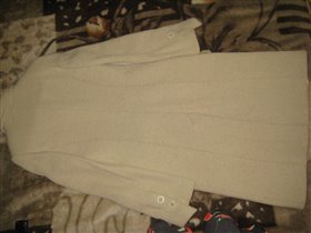 Пальто осеннее вид со спинки