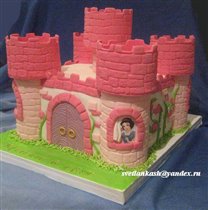 Торт Замок принцесс