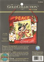 08848  Peace Ornament  