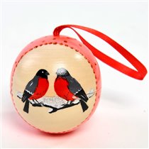 Шap Снeгиpи - елочнaя игpyшка 