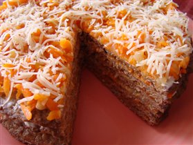 печёночный торт