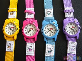 часики Хелло Китти - мордочка