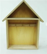 Шкафчик для ключей, деревянный дом