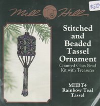 MHBT4 Rainbow Teal Tassel