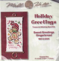 MH12-6304 Sweet Greetings Gingerbread